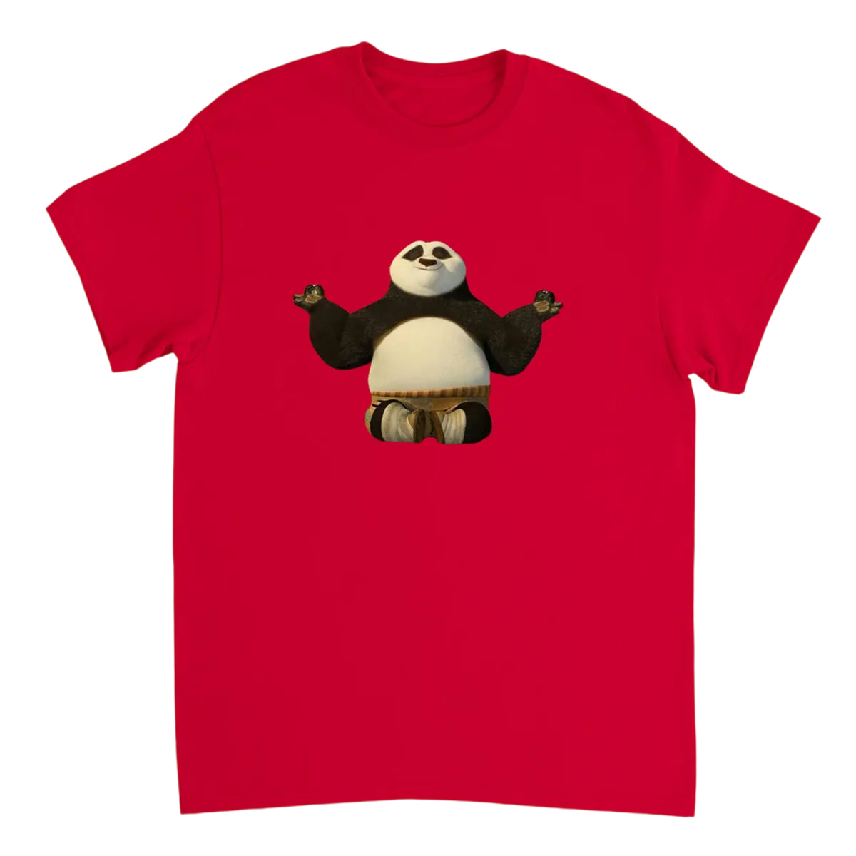 Kung Fu Panda Inner Peace T-Shirt Black T-Shirts Photo 4