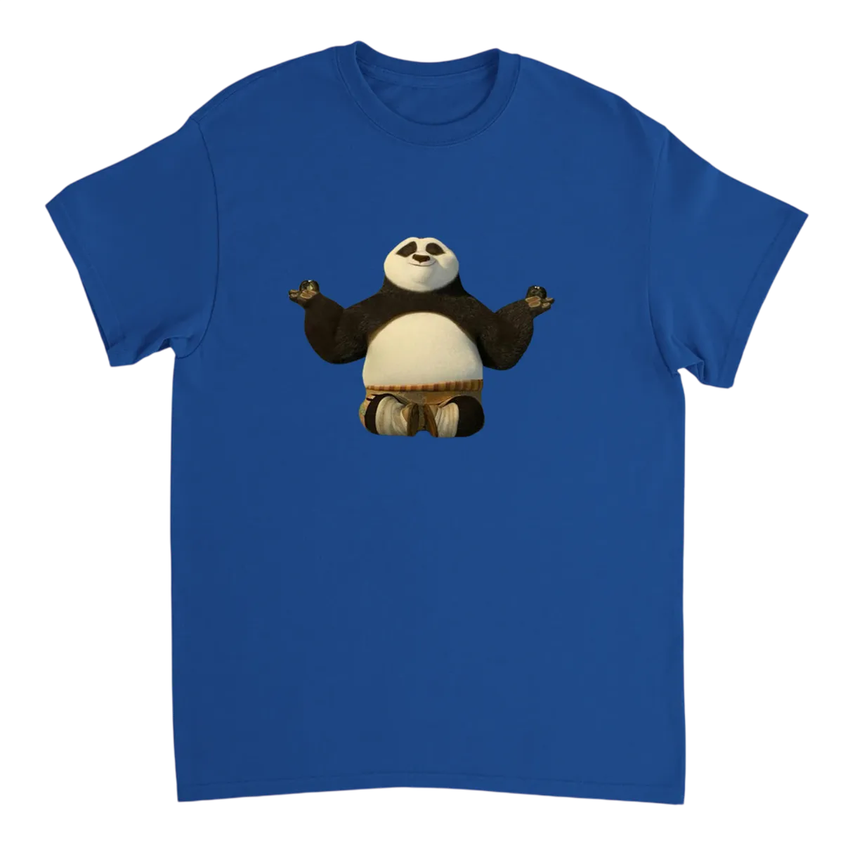 Kung Fu Panda Inner Peace T-Shirt Black T-Shirts Photo 5