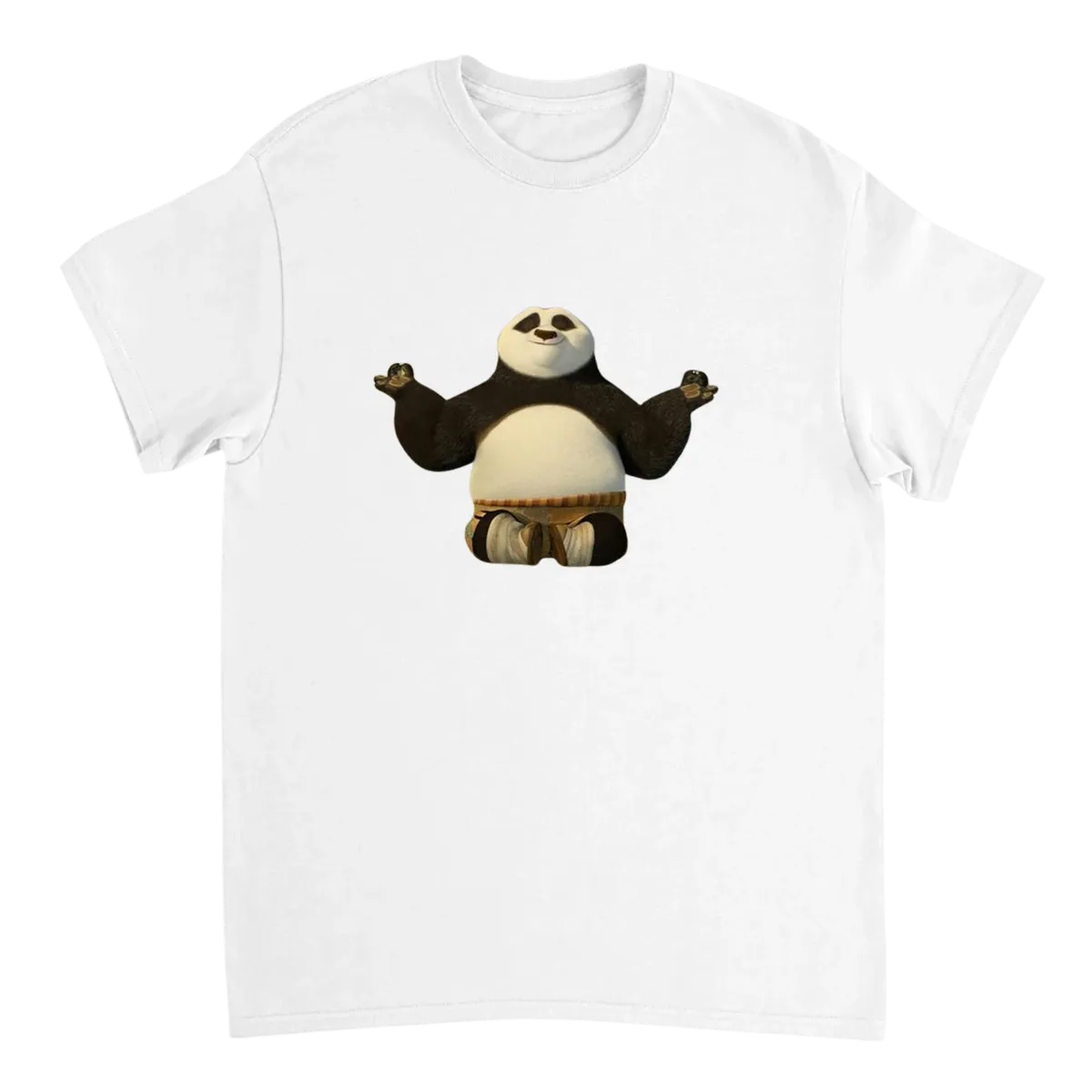 Kung Fu Panda Inner Peace T-Shirt T-Shirts - White