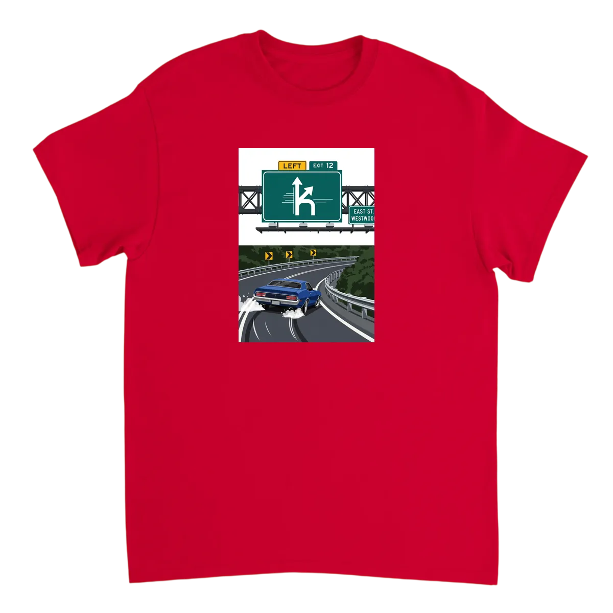 Left Exit 12 Off Ramp T-Shirt