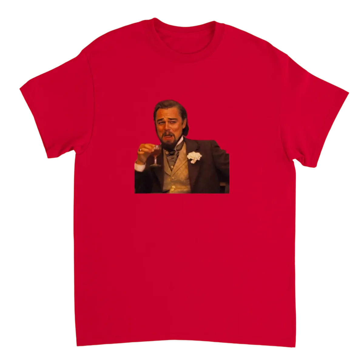 Leonardo Laughing T-Shirt - White T-Shirts (ZeitZwag Streetwear)