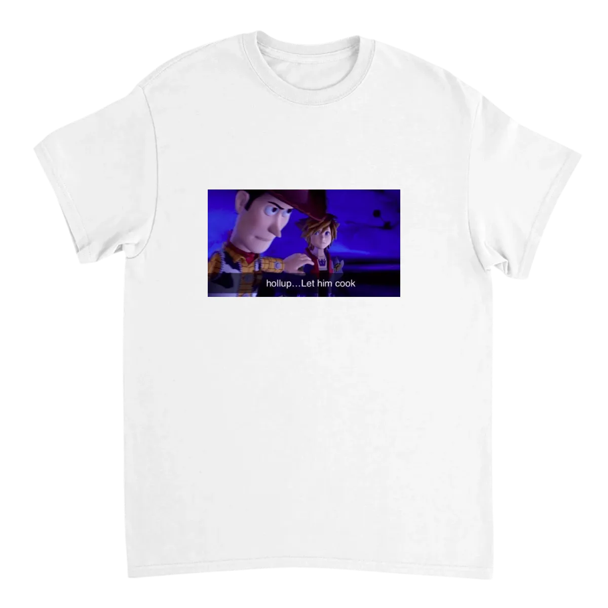 Let Him Cook T-Shirt T-Shirts - White