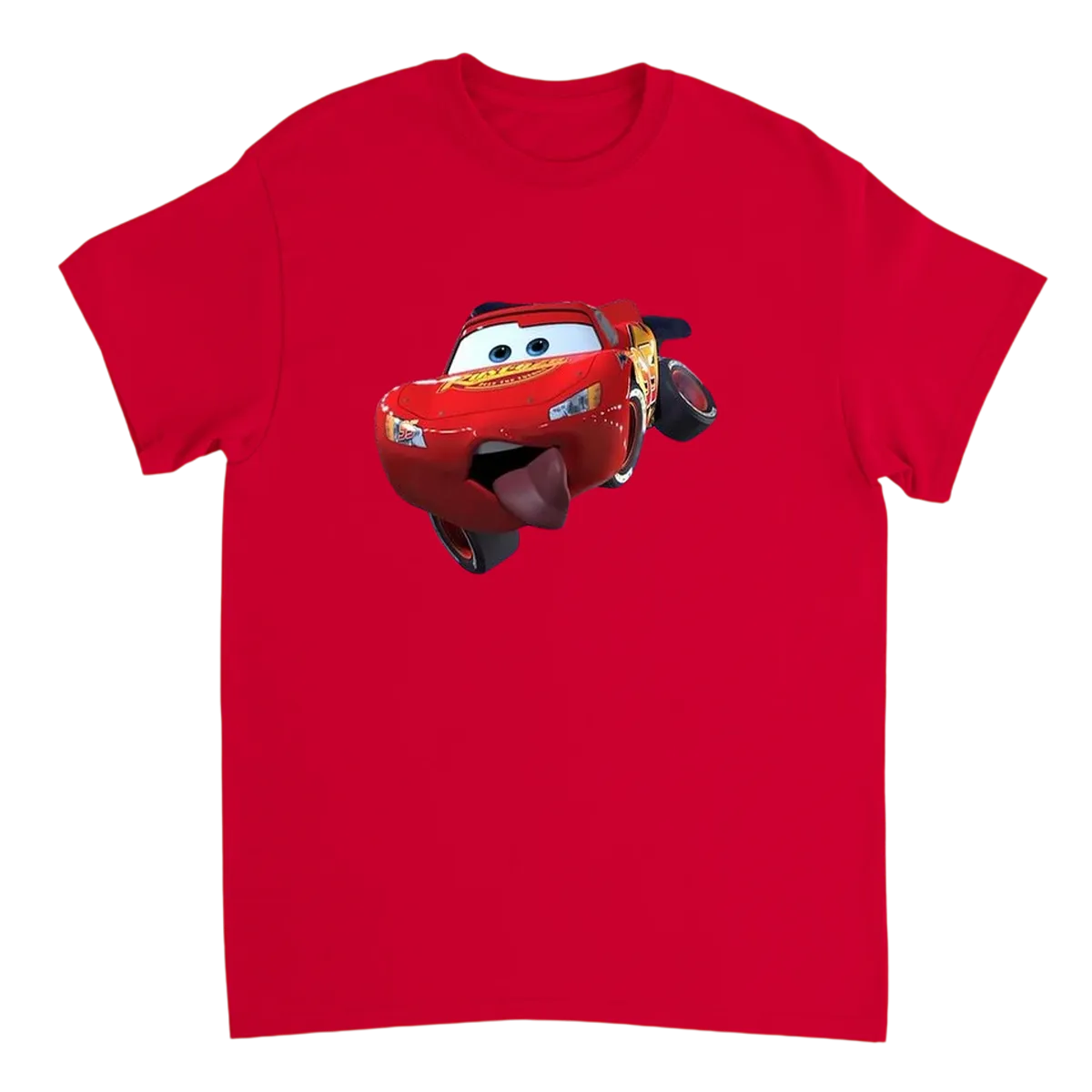Lightning McQueen Black T-Shirts Photo 4
