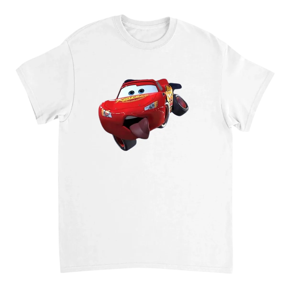 Lightning McQueen T-Shirts - White