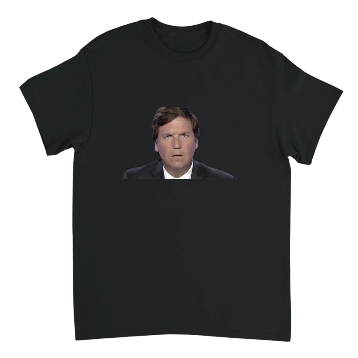 Live Tucker Reaction: Epic Meme Tee White T-Shirts Photo 3