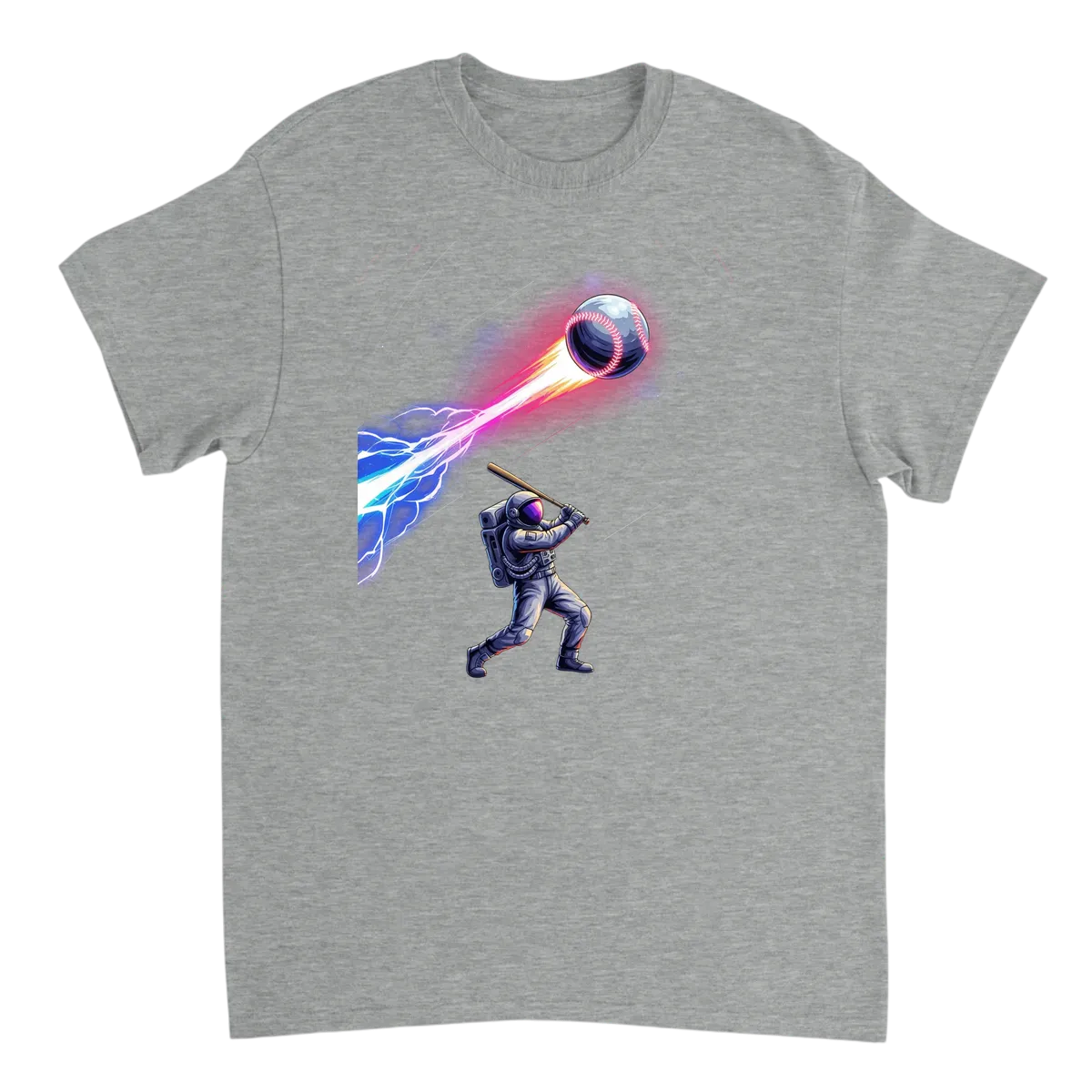 Lunar Slugger (T-Shirt) White T-Shirts Photo 3