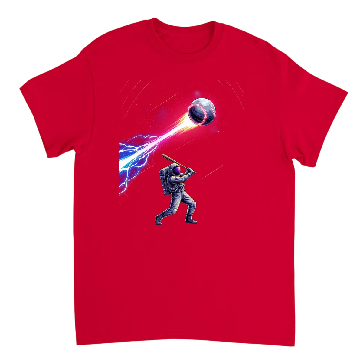 Lunar Slugger (T-Shirt) T-Shirts - Red