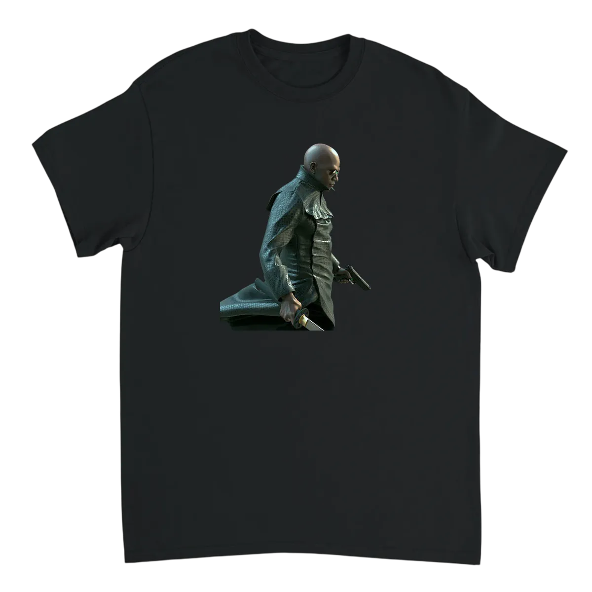 Matrix Morpheus T-Shirt Black T-Shirts Photo 2