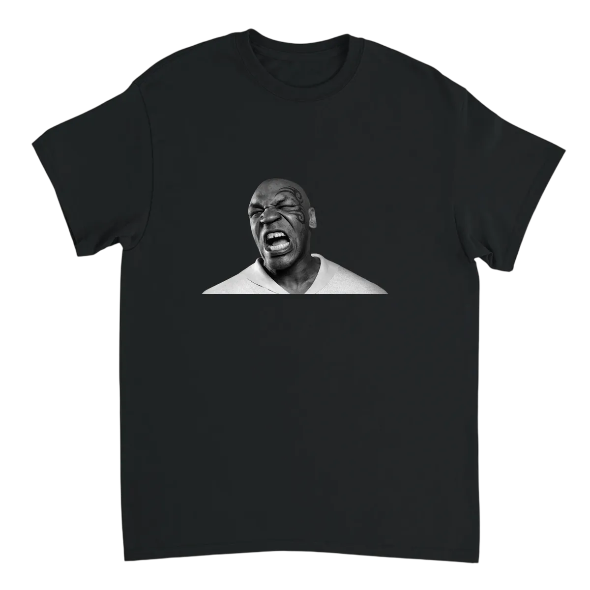 Furious Glare Meme Tee T-Shirts - Black