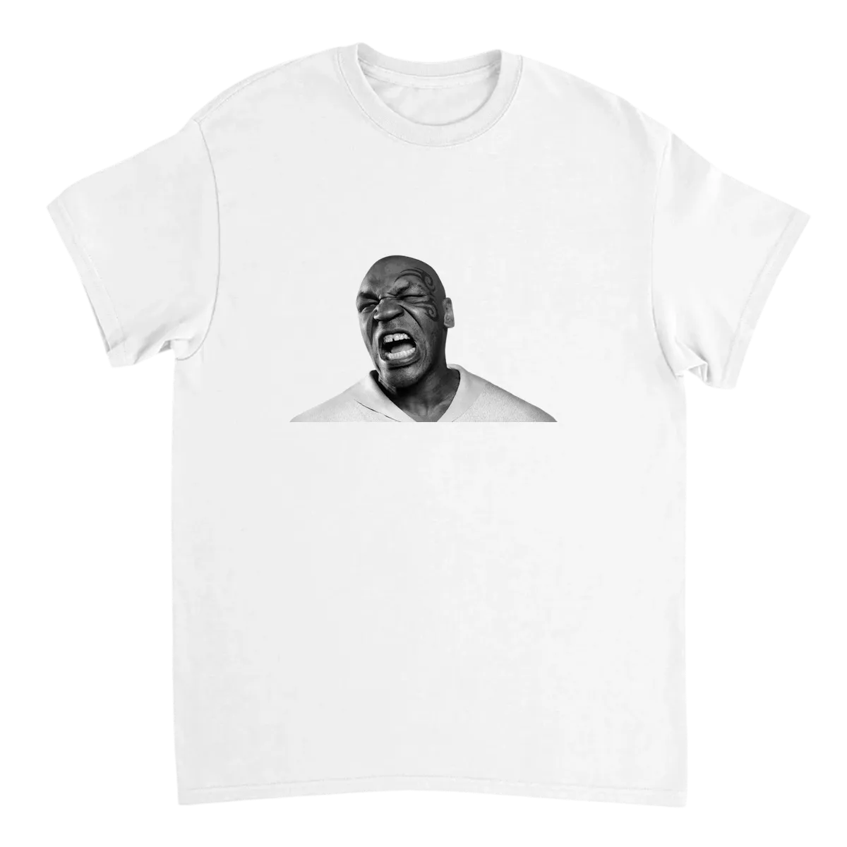 Furious Glare Meme Tee T-Shirts - White