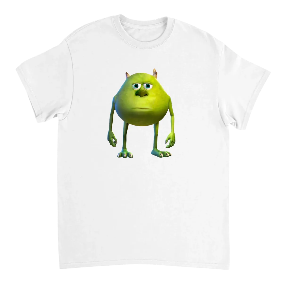 Mike Wazowski Sulley Face Swap T-Shirt T-Shirts - White