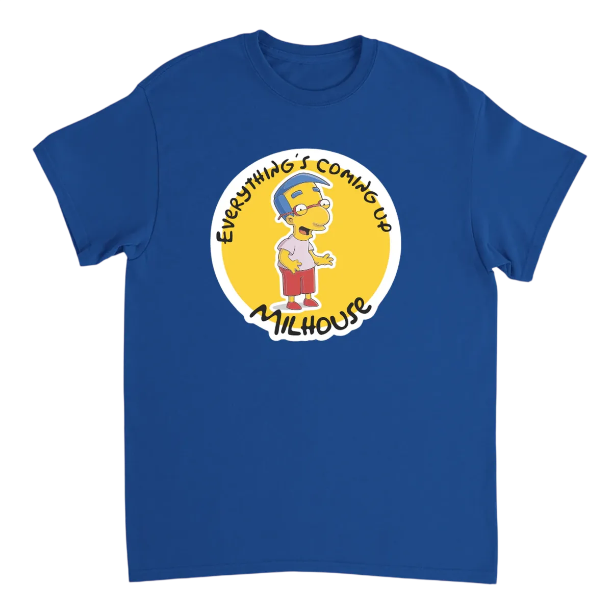 Milhouse Everything's Coming Up Milhouse T-Shirt Black T-Shirts Photo 4
