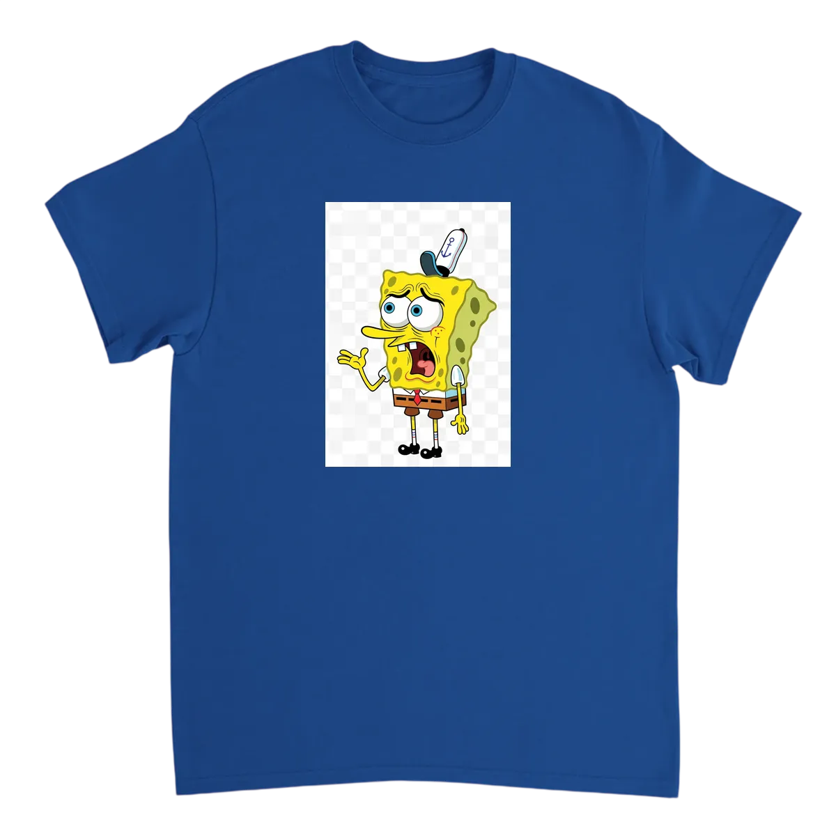 Mocking SpongeBob T-Shirt White T-Shirts Photo 5