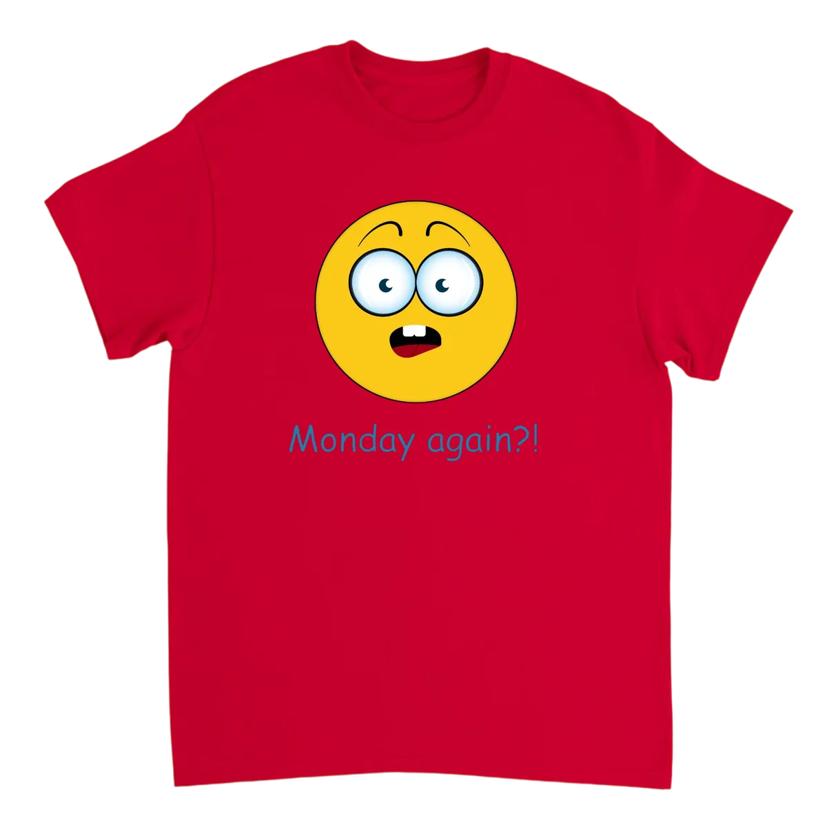 Monday Again T-Shirt Black T-Shirts Photo 4