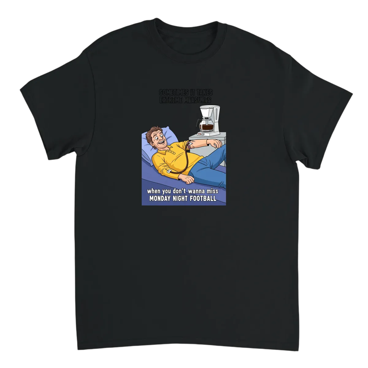 Monday Night Football Face T-Shirt