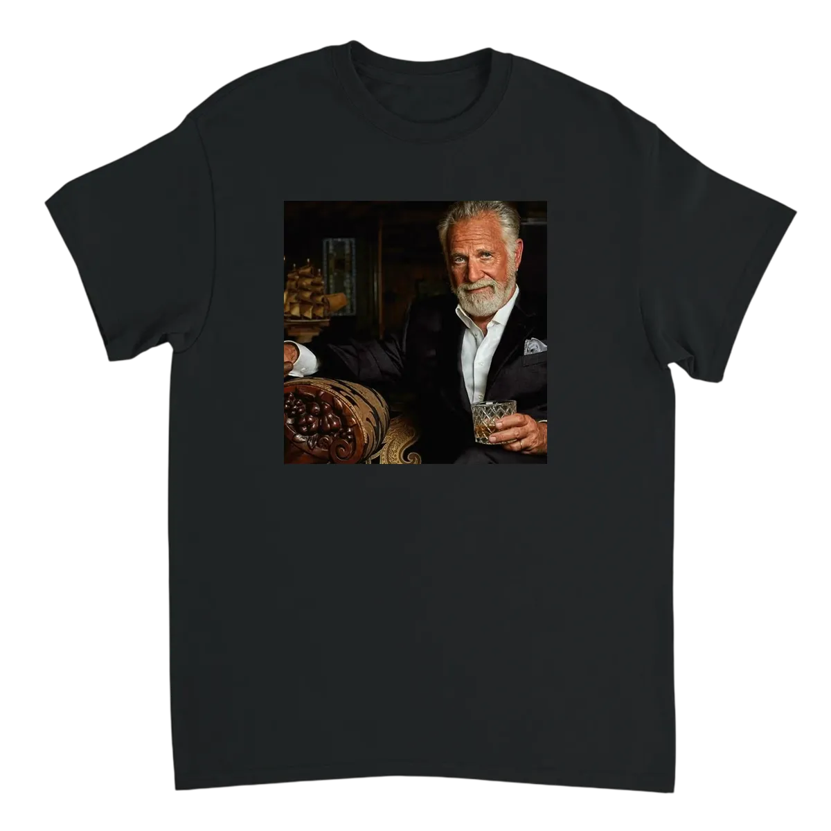 Most Interesting Man Meme Tee White T-Shirts Photo 3