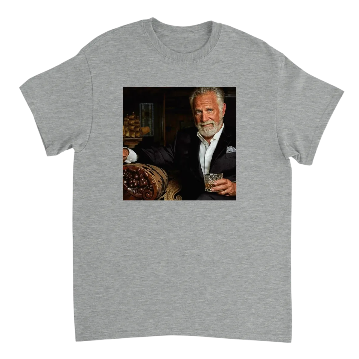 Most Interesting Man Meme Tee White T-Shirts Photo 4