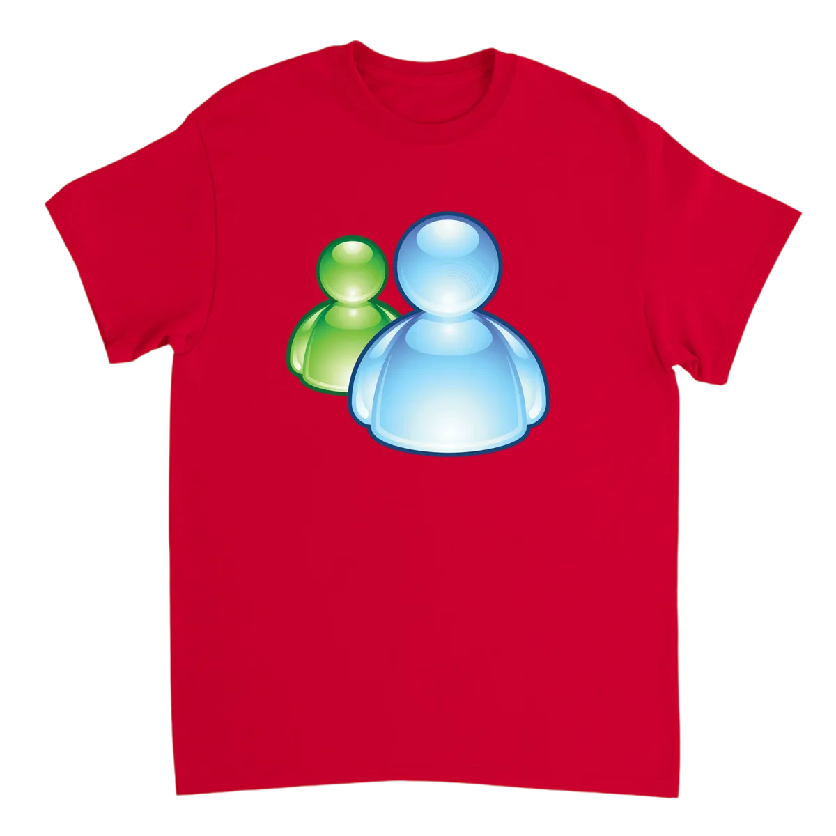 MSN Messenger T-Shirt T-Shirts - Red