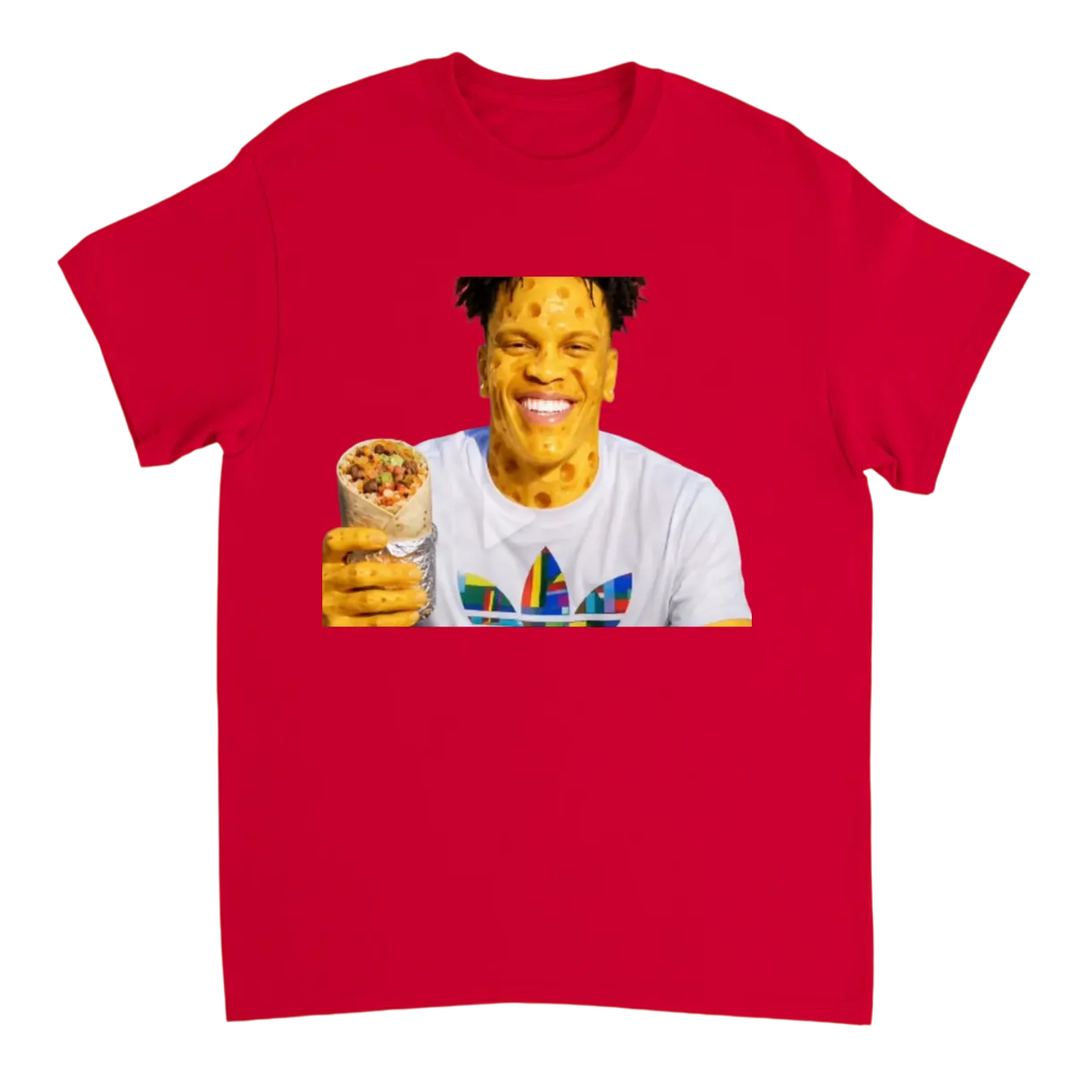 Nickatnite 'I Got The Cheese!' Meme Tee T-Shirts - Red
