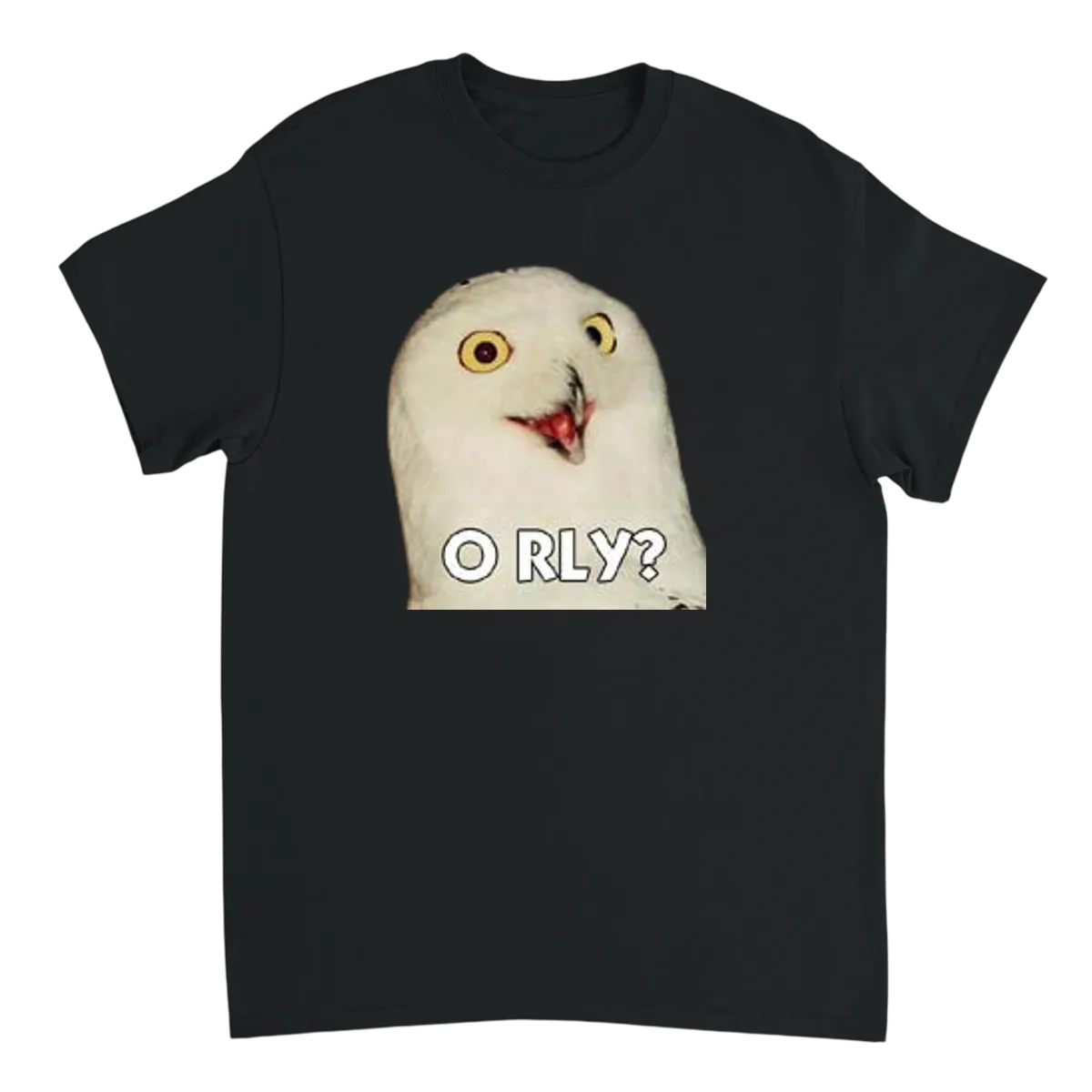 O RLY? Classic Internet Owl Tee