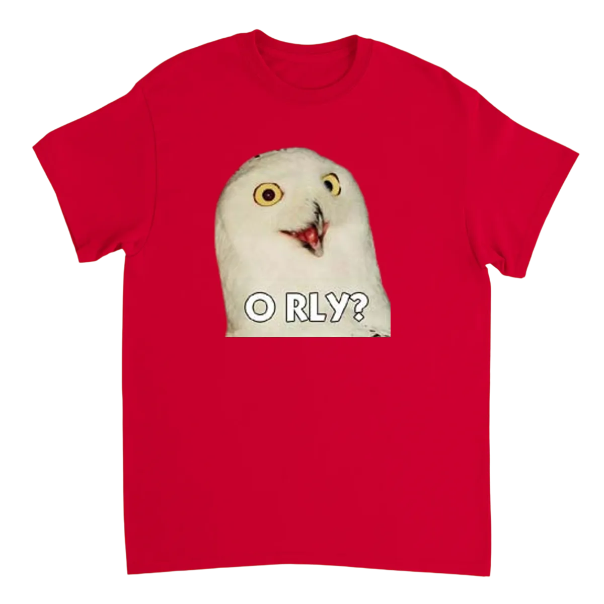 O RLY? Classic Internet Owl Tee