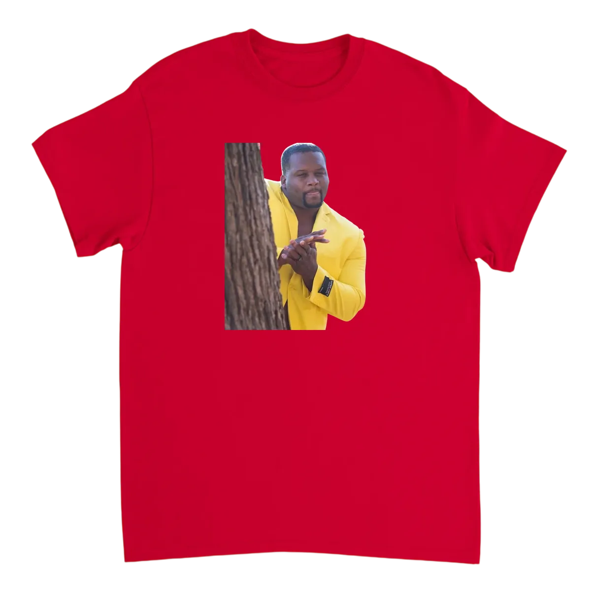 Official Black Guy Hiding Behind Tree Premium T-Shirt