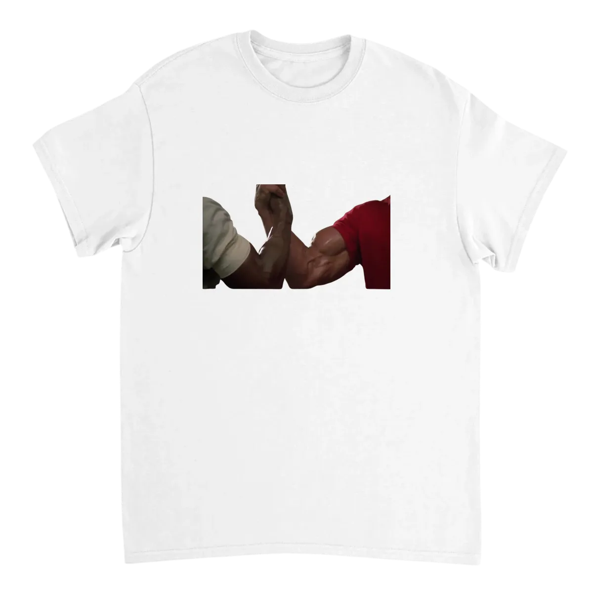 Official Epic Handshake Premium T-Shirt White T-Shirts Photo 2