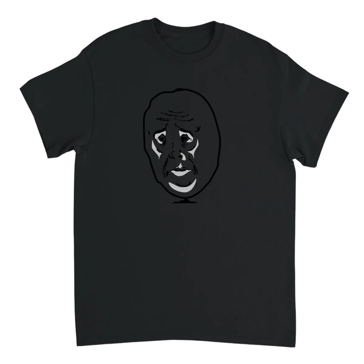 Okay Guy Rage Tee: Inner Fury Edition Black T-Shirts Photo 2