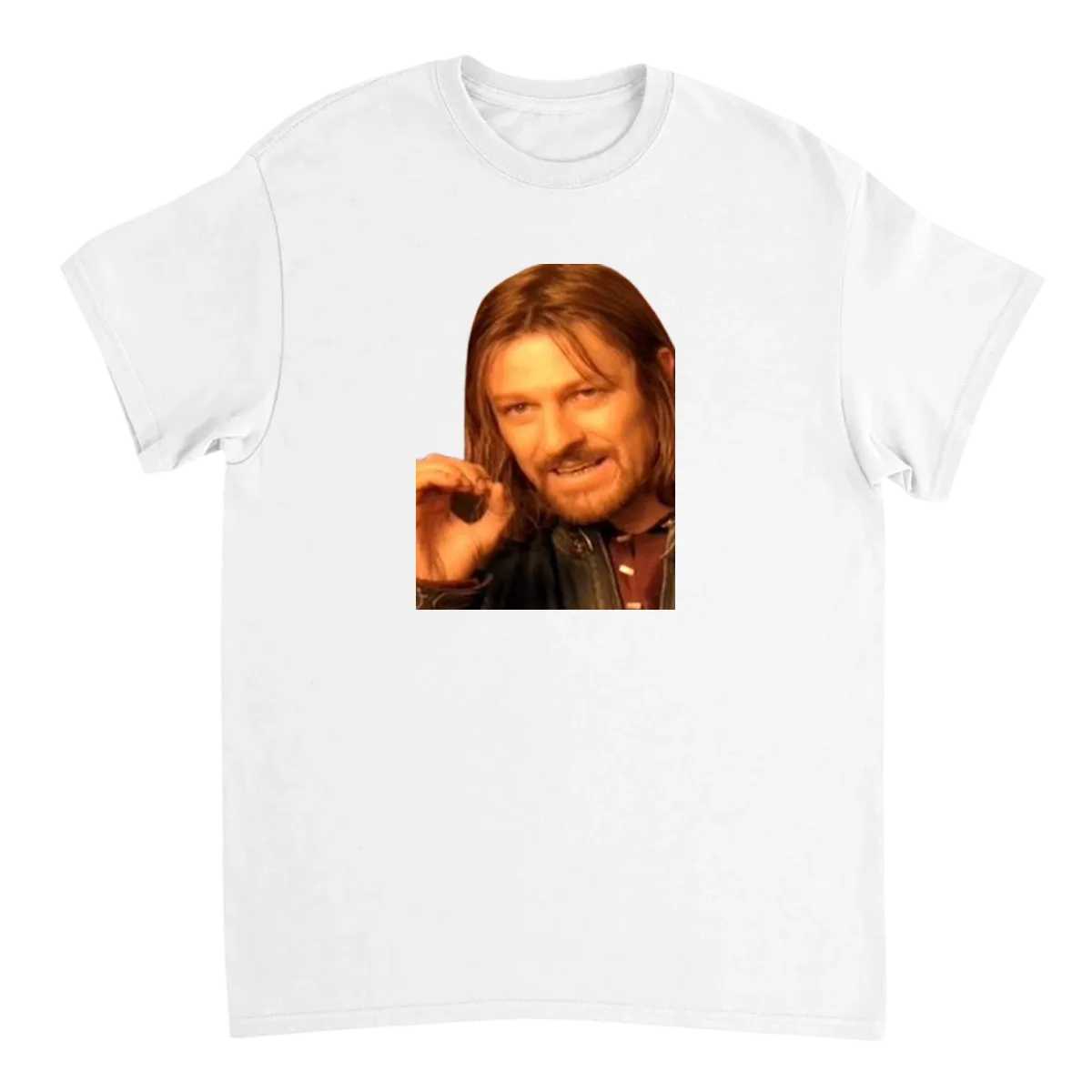 One Does Not Simply T-Shirt White T-Shirts Photo 2