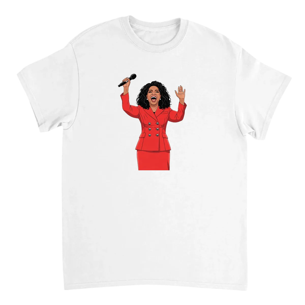 Oprah You Get a Car T-Shirt White T-Shirts Photo 2