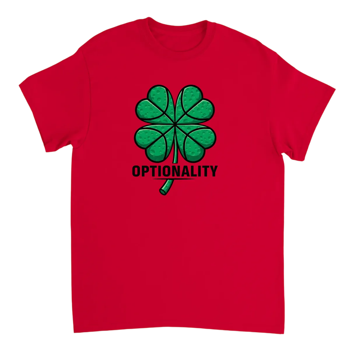 Optionality Vibe Tee T-Shirts - Red