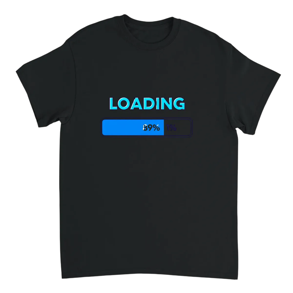 Outlook Loading T-Shirt T-Shirts - Black