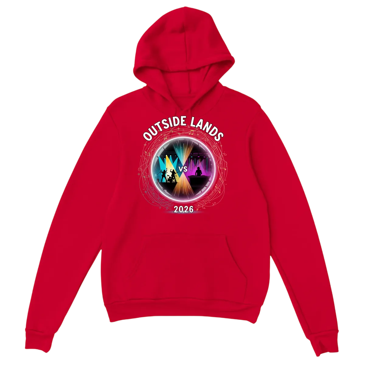 Outside Lands 2026 Future Fest Hoodie White Hoodies Photo 4