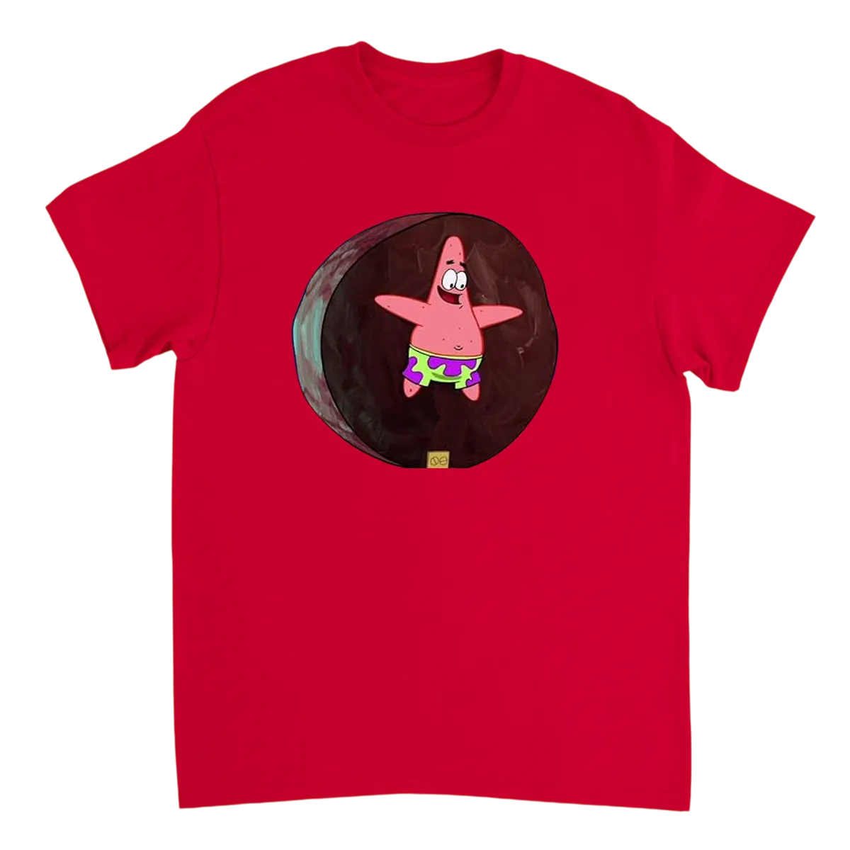 Patrick Star Rock T-Shirt T-Shirts - Red