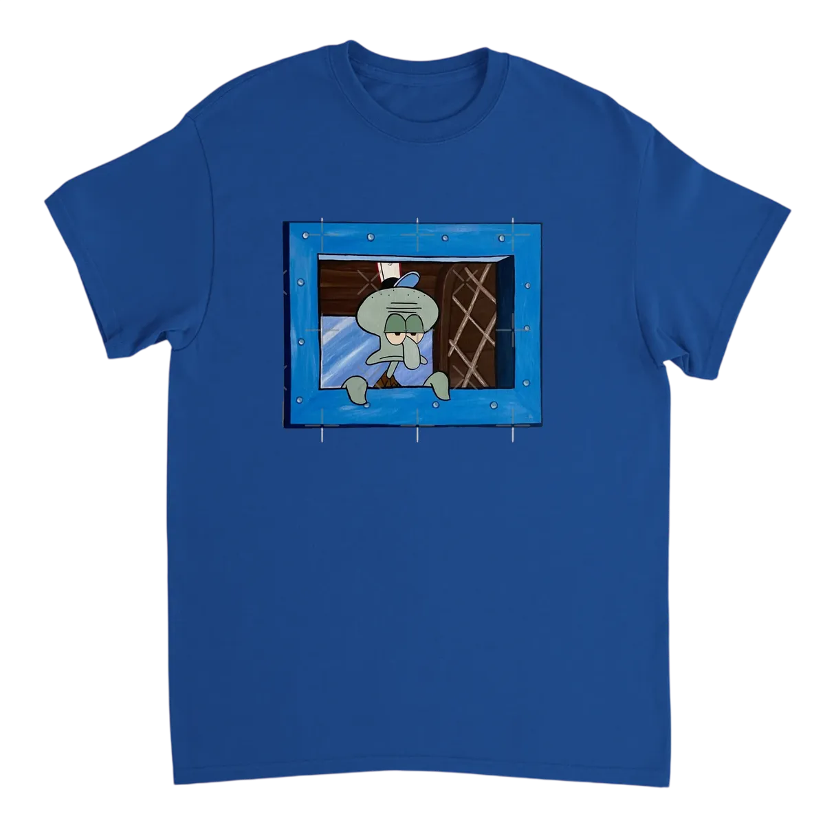 Pensive Window Gazer Tee T-Shirts - Royal