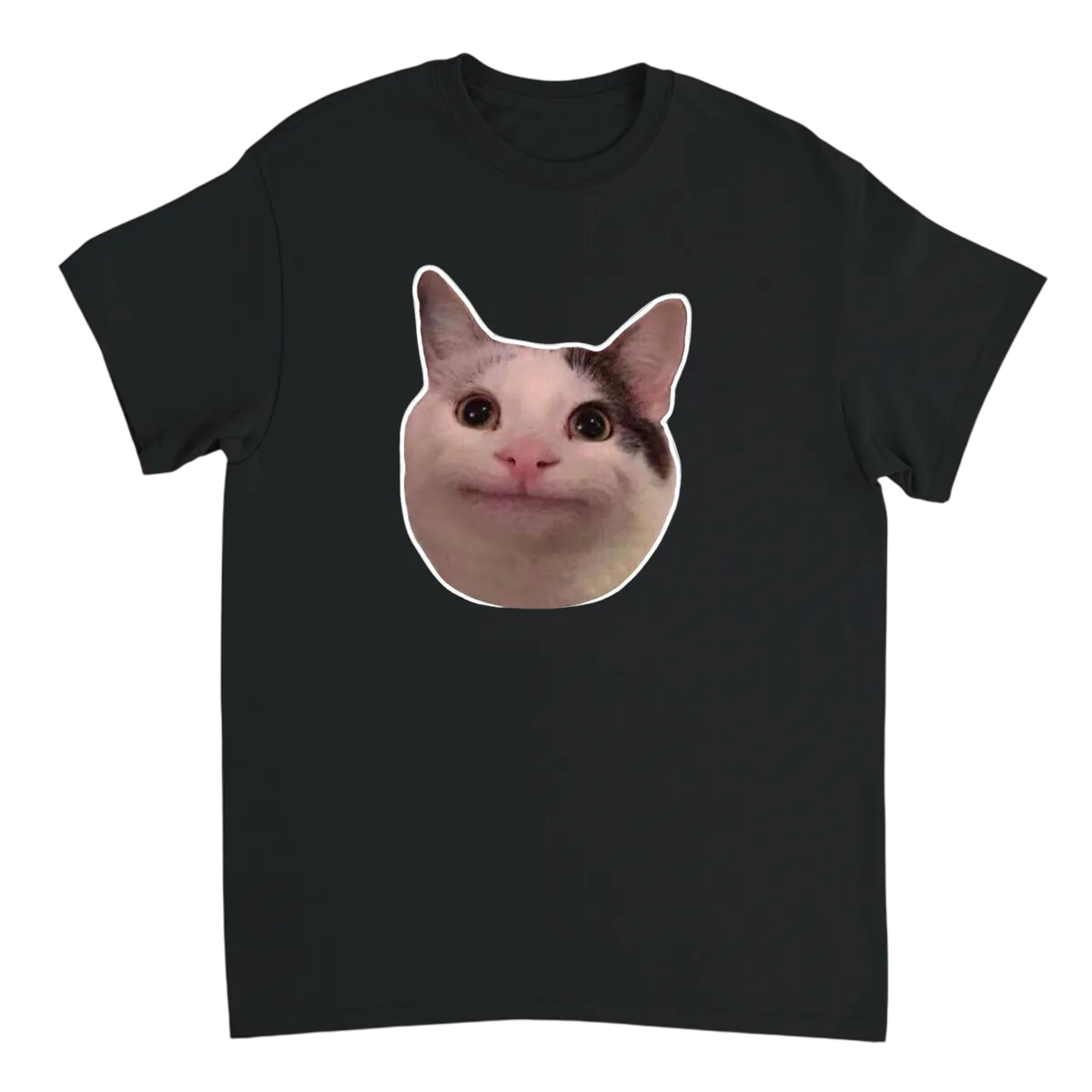 Polite Cat T-Shirt: Elegance & Sass Black T-Shirts Photo 2