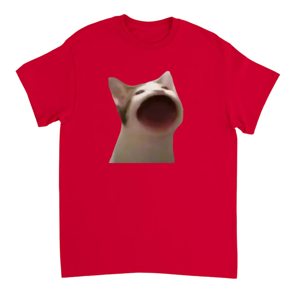 Popcat: Iconic Meme Tee - Pawsitively Purrfect!