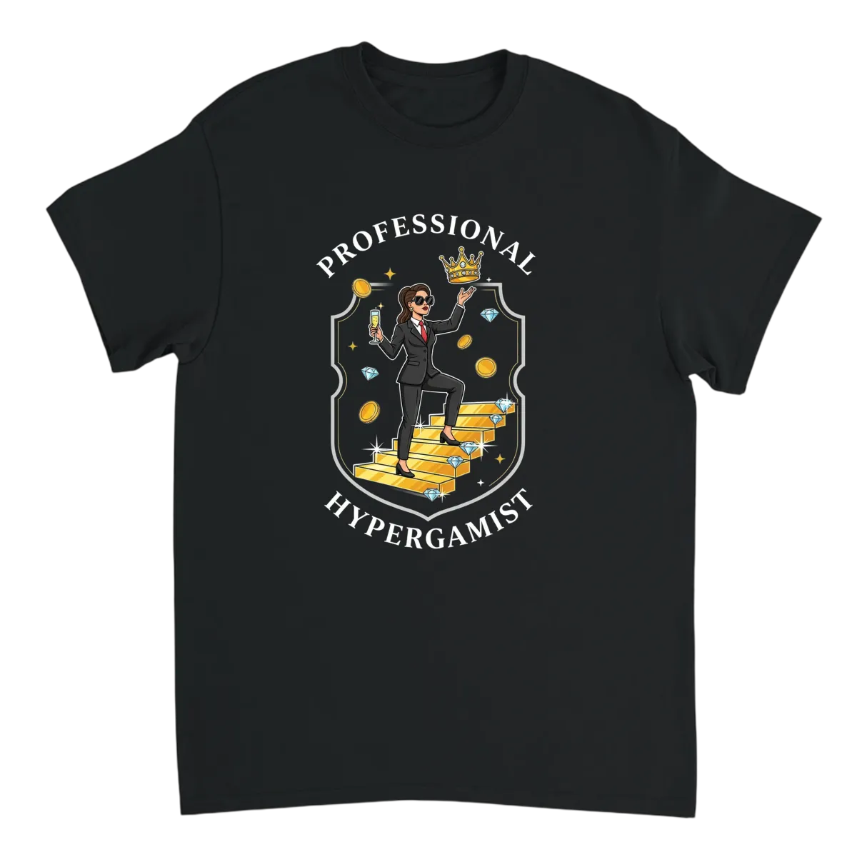 Professional Hypergamist Meme Tee White T-Shirts Photo 3