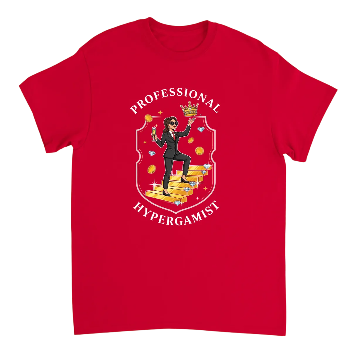 Professional Hypergamist Meme Tee White T-Shirts Photo 4