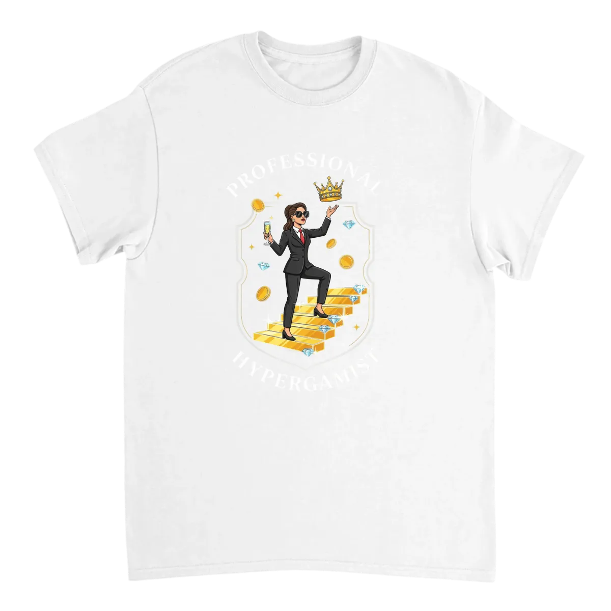 Professional Hypergamist Meme Tee White T-Shirts Photo 2