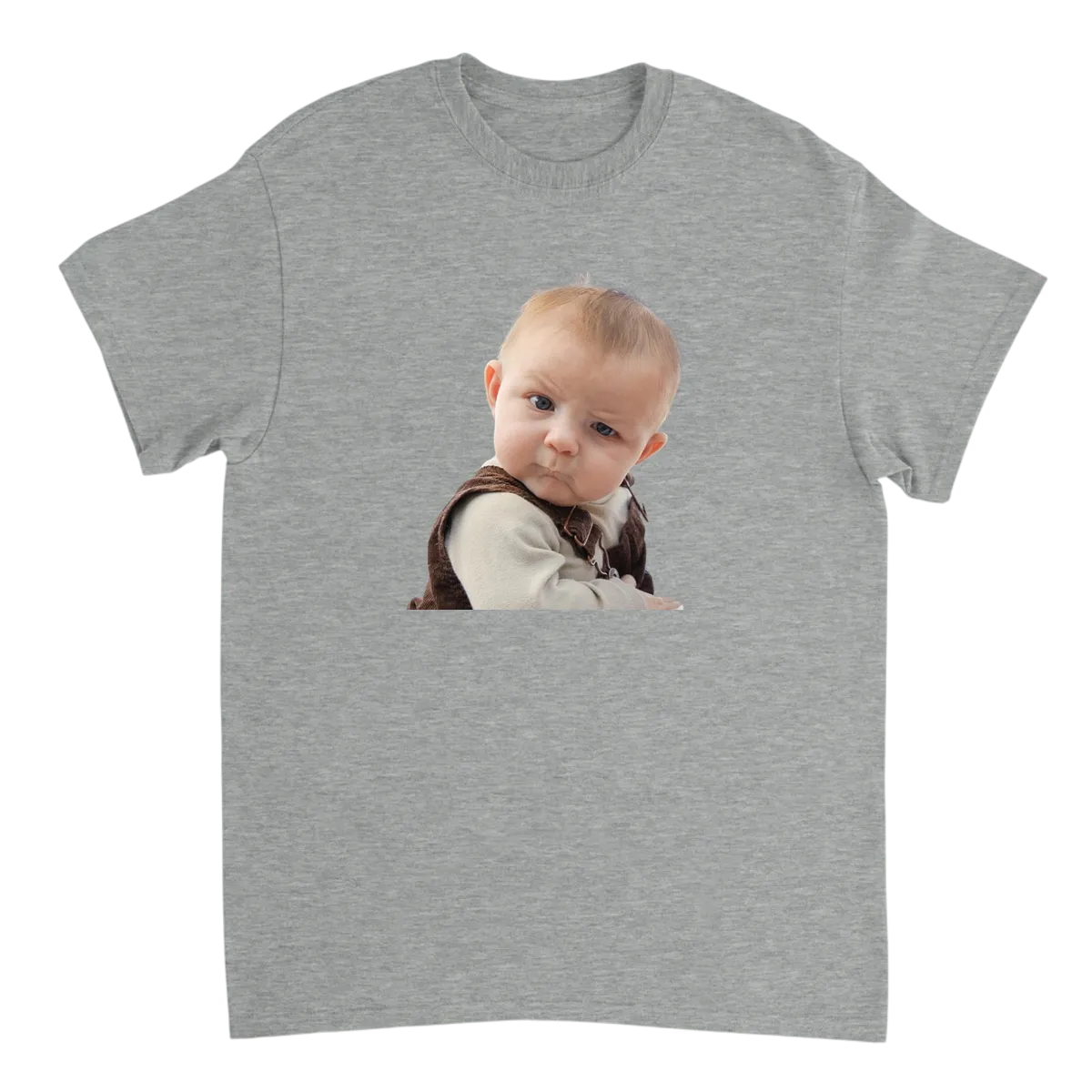 Questioning Kid Tee Red T-Shirts Photo 3