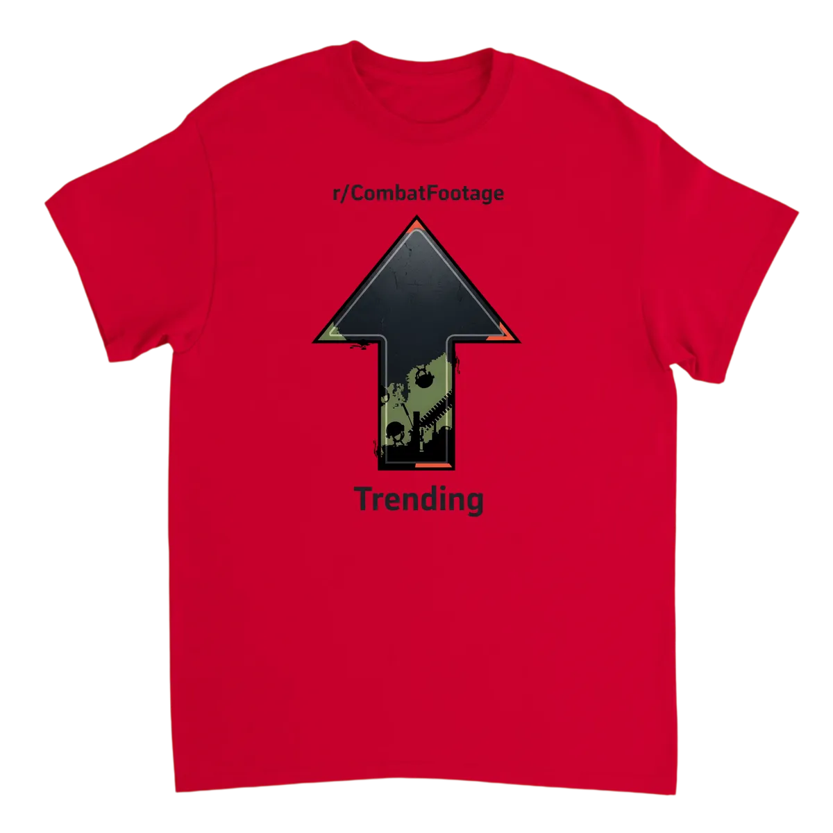 r/CombatFootage: If You Know, You Know Tee T-Shirts - Red