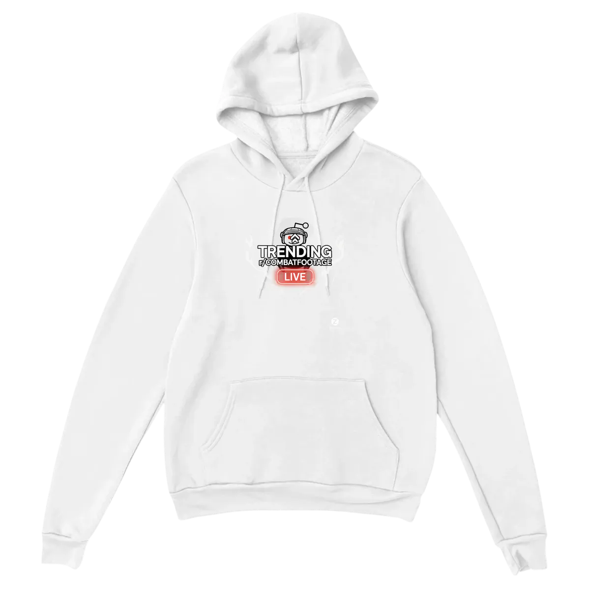 r/CombatFootage LIVE ZeitZwag Hoodie Hoodies - White