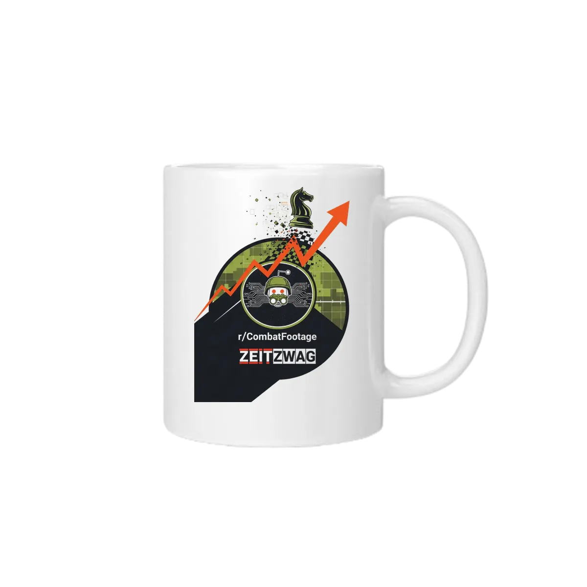 r/CombatFootage ZeitZwag Trend Mug Mugs - White