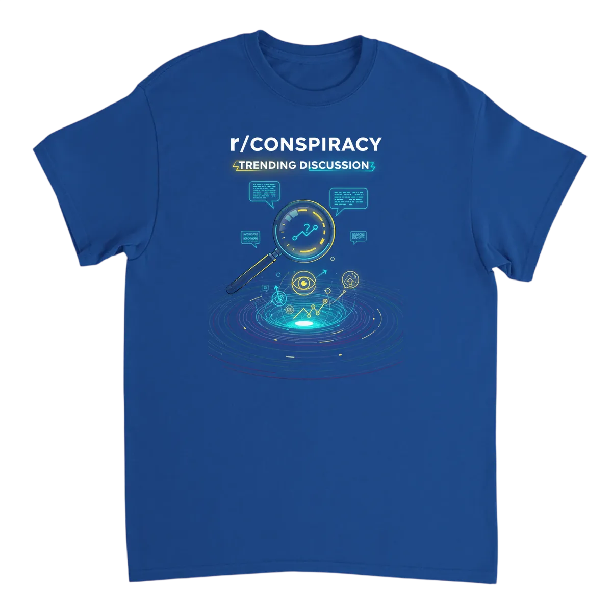 r/Conspiracy Deep Dive Discussion Tee White T-Shirts Photo 5