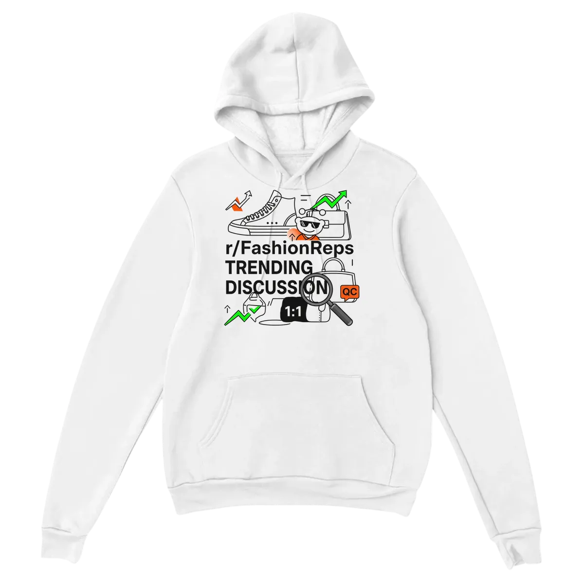 r/FashionReps Trending Discussion Hoodie - White Hoodies (ZeitZwag Streetwear)