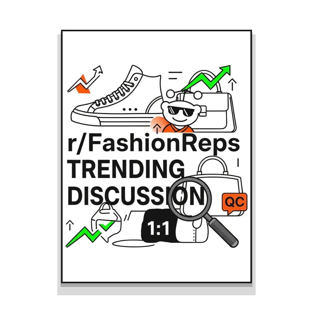 r/FashionReps Trending Discussion Poster - Standard Posters (ZeitZwag Streetwear)