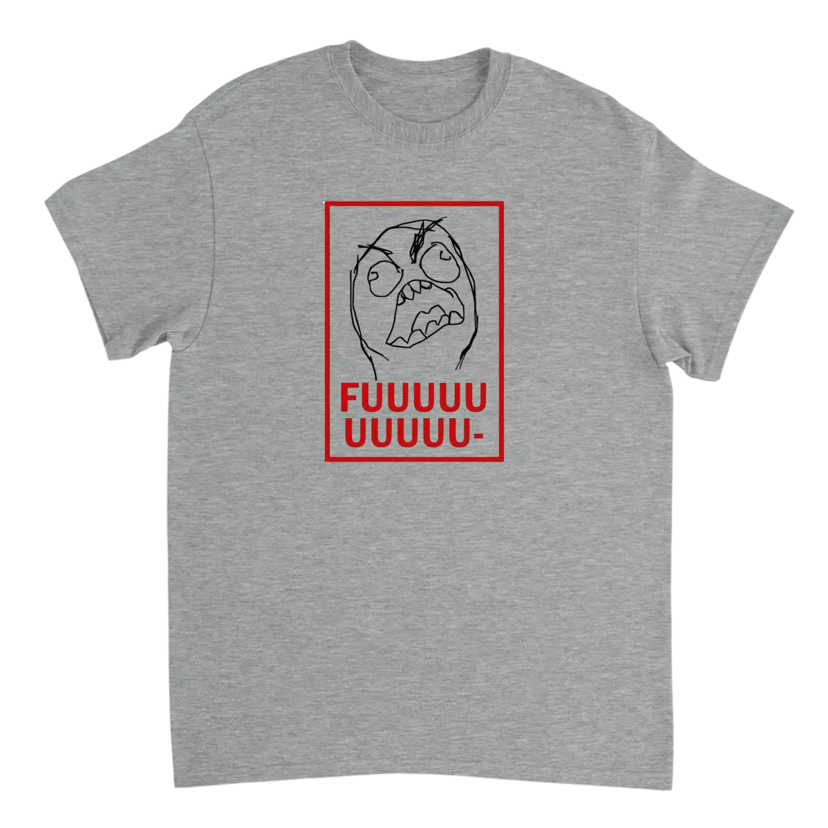 Rage Comics (FFFFFFFFUUUUUU) T-Shirt White T-Shirts Photo 3