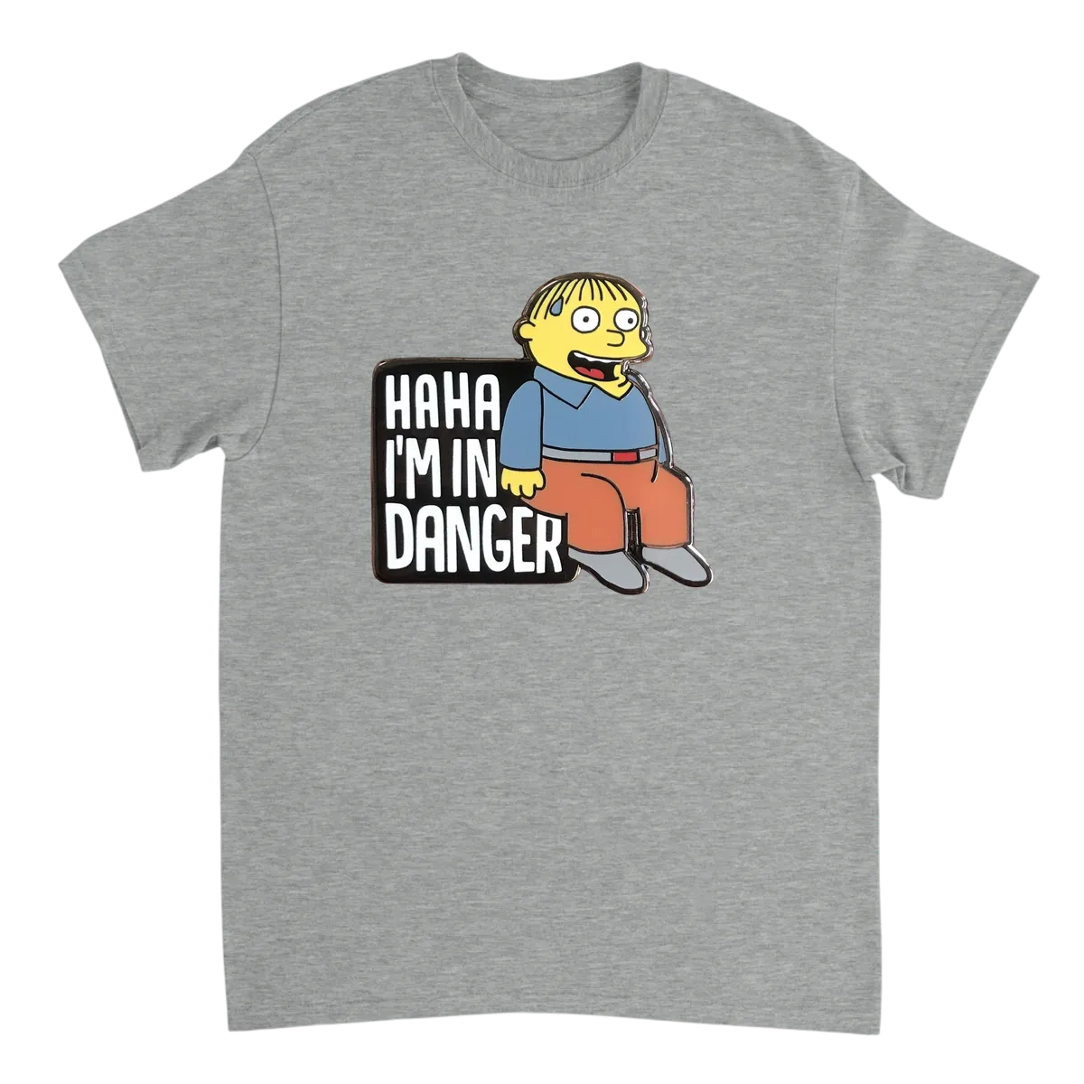 Ralph "I'm in Danger" T-Shirt Black T-Shirts Photo 3