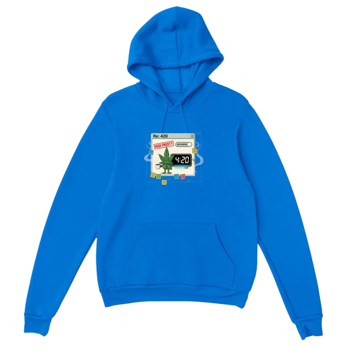 420 High Priority Corporate Hoodie White Hoodies Photo 5